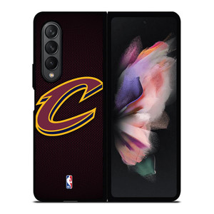 CLEVELAND CAVALIERS BASKETBALL NBA Samsung Galaxy Z Fold 3 Case Cover CLEVELAND CAVALIERS BASKETBALL NBA Samsung Galaxy Z Fold 3 Case Cover