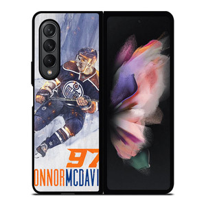 CONNOR MCDAVID EDMONTON OILERS 2 Samsung Galaxy Z Fold 3 Case Cover