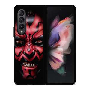 DARTH MAUL STAR WARS FACE Samsung Galaxy Z Fold 3 Case Cover