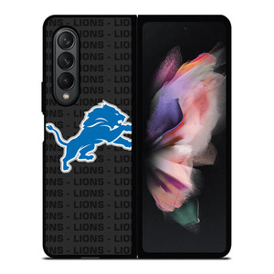DETROIT LIONS FOOTBALL TEXT Samsung Galaxy Z Fold 3 Case Cover DETROIT LIONS FOOTBALL TEXT Samsung Galaxy Z Fold 3 Case Cover