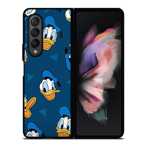 DISNEY DONALD DUCK PATTERN Samsung Galaxy Z Fold 3 Case Cover