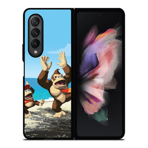 DONKEY KONG NINTENDO GAMES 2 Samsung Galaxy Z Fold 3 Case Cover