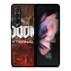 DOOM ETERNAL GAMES LOGO Samsung Galaxy Z Fold 3 Case Cover