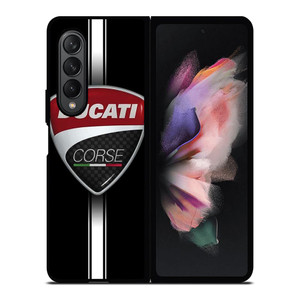 DUCATI CORSE MOTOR LOGO Samsung Galaxy Z Fold 3 Case Cover DUCATI CORSE MOTOR LOGO Samsung Galaxy Z Fold 3 Case Cover