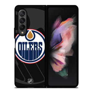 EDMONTON OILERS NHL TEAM Samsung Galaxy Z Fold 3 Case Cover