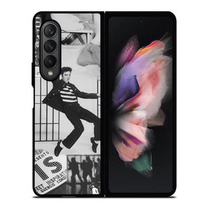 ELVIS PRESLEY COLLAGE 2 Samsung Galaxy Z Fold 3 Case Cover ELVIS PRESLEY COLLAGE 2 Samsung Galaxy Z Fold 3 Case Cover