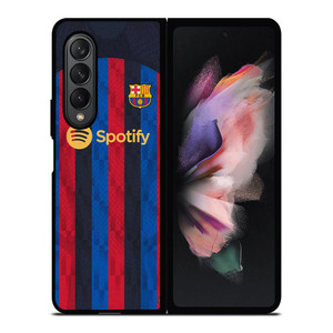 FC BARCELONA JERSEY 2022-23 Samsung Galaxy Z Fold 3 Case Cover FC BARCELONA JERSEY 2022-23 Samsung Galaxy Z Fold 3 Case Cover