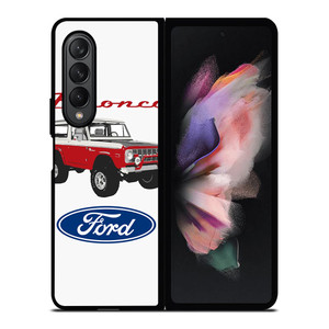 FORD BRONCO CLASSIC Samsung Galaxy Z Fold 3 Case Cover FORD BRONCO CLASSIC Samsung Galaxy Z Fold 3 Case Cover