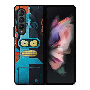 FUTURAMA BENDER ART Samsung Galaxy Z Fold 3 Case Cover FUTURAMA BENDER ART Samsung Galaxy Z Fold 3 Case Cover