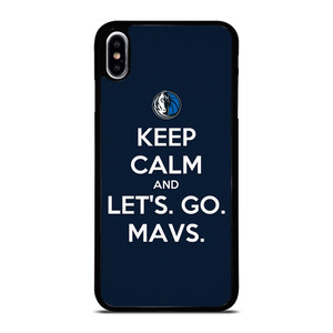 LETS GO DALLAS MAVERICKS NBA BASKETBALL iPhone XS Max Case Cover
