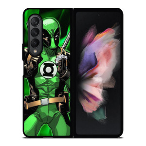 GREEN LANTERN DEADPOOL  Samsung Galaxy Z Fold 3 Case Cover