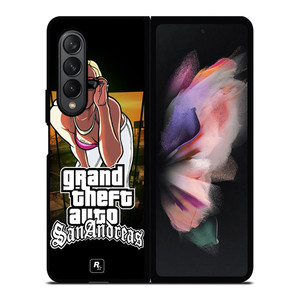 GTA GRAND THEFT AUTO SAN ANDREAS Samsung Galaxy Z Fold 3 Case Cover GTA GRAND THEFT AUTO SAN ANDREAS Samsung Galaxy Z Fold 3 Case Cover