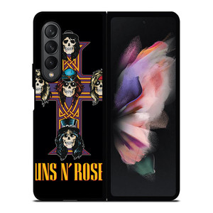 GUNS N ROSES ROCK BAND CROSS Samsung Galaxy Z Fold 3 Case Cover