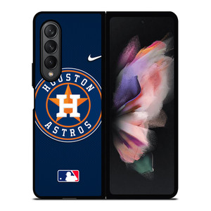 HOUSTON ASTROS MLB BASEBALL NIKE Samsung Galaxy Z Fold 3 Case Cover HOUSTON ASTROS MLB BASEBALL NIKE Samsung Galaxy Z Fold 3 Case Cover