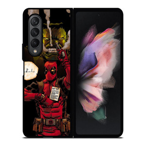 HULK VS DEADPOOL Samsung Galaxy Z Fold 3 Case Cover HULK VS DEADPOOL Samsung Galaxy Z Fold 3 Case Cover