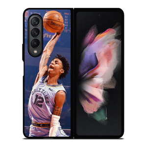 JA MORANT MEMPHIS GRIZZLIES DUNK Samsung Galaxy Z Fold 3 Case Cover JA MORANT MEMPHIS GRIZZLIES DUNK Samsung Galaxy Z Fold 3 Case Cover