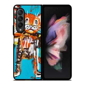 JEAN MICHEL BASQUIAT ART Samsung Galaxy Z Fold 3 Case Cover JEAN MICHEL BASQUIAT ART Samsung Galaxy Z Fold 3 Case Cover