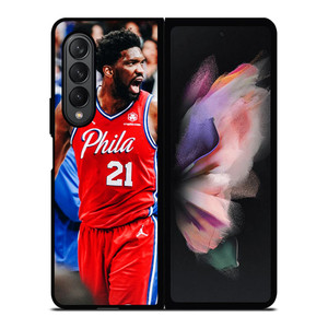 JOEL EMBIID PHILADELPHIA SIXERS 3 Samsung Galaxy Z Fold 3 Case Cover JOEL EMBIID PHILADELPHIA SIXERS 3 Samsung Galaxy Z Fold 3 Case Cover