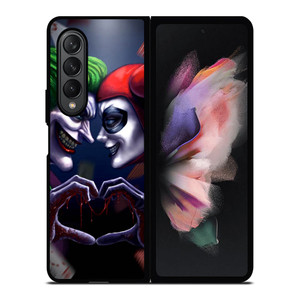 JOKER LOVE HARLEY QUINN ART Samsung Galaxy Z Fold 3 Case Cover