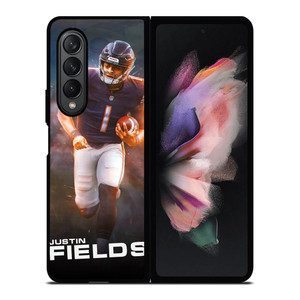 JUSTIN FIELDS CHICAGO BEARS 2 Samsung Galaxy Z Fold 3 Case Cover