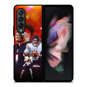 JUSTIN FIELDS CHICAGO BEARS NFL Samsung Galaxy Z Fold 3 Case Cover