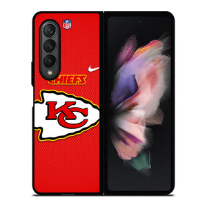 KANSAS CITY CHIEFS NFL FOOTBALL NIKE Samsung Galaxy Z Fold 3 Case Cover KANSAS CITY CHIEFS NFL FOOTBALL NIKE Samsung Galaxy Z Fold 3 Case Cover