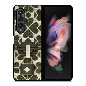 KATE SPADE FLOWER JACQUARD Samsung Galaxy Z Fold 3 Case Cover KATE SPADE FLOWER JACQUARD Samsung Galaxy Z Fold 3 Case Cover