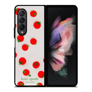 KATE SPADE NEW YORK TOMATOES Samsung Galaxy Z Fold 3 Case Cover KATE SPADE NEW YORK TOMATOES Samsung Galaxy Z Fold 3 Case Cover