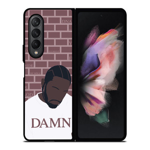KENDRICK LAMAR DAMN CARTOON Samsung Galaxy Z Fold 3 Case Cover KENDRICK LAMAR DAMN CARTOON Samsung Galaxy Z Fold 3 Case Cover