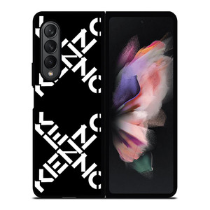 KENZO PARIS X LOGO Samsung Galaxy Z Fold 3 Case Cover KENZO PARIS X LOGO Samsung Galaxy Z Fold 3 Case Cover
