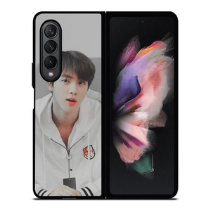 KIM SEOK JIN BTS BANGTAN BOYS BLACK Samsung Galaxy Z Fold 3 Case Cover