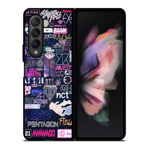 KPOP BAND ALL Samsung Galaxy Z Fold 3 Case Cover