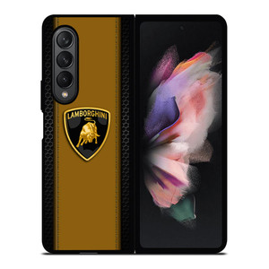 LAMBORGHINI CAR METAL CARBON Samsung Galaxy Z Fold 3 Case Cover