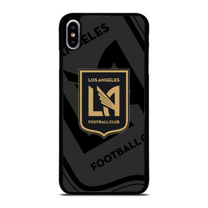 LOS ANGELES FC MLS BLACK iPhone XS Max Case Cover LOS ANGELES FC MLS BLACK iPhone XS Max Case Cover
