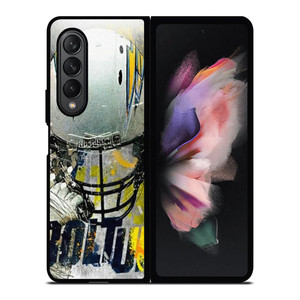 LOS ANGELES CHARGERS FOOTBALL BOLT UP Samsung Galaxy Z Fold 3 Case Cover LOS ANGELES CHARGERS FOOTBALL BOLT UP Samsung Galaxy Z Fold 3 Case Cover