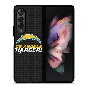 LOS ANGELES CHARGERS FOOTBALL TEXT Samsung Galaxy Z Fold 3 Case Cover LOS ANGELES CHARGERS FOOTBALL TEXT Samsung Galaxy Z Fold 3 Case Cover