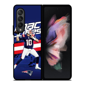 MAC JONES NEW ENGLAND PATRIOT FOOTBALL Samsung Galaxy Z Fold 3 Case Cover