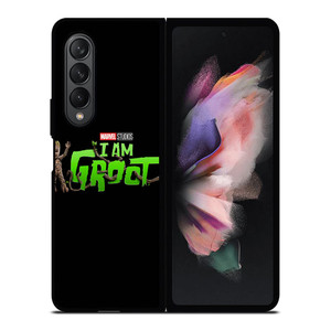 MARVEL I AM GROOT LOGO Samsung Galaxy Z Fold 3 Case Cover