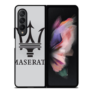 MASERATI FLAT LOGO 2 Samsung Galaxy Z Fold 3 Case Cover MASERATI FLAT LOGO 2 Samsung Galaxy Z Fold 3 Case Cover