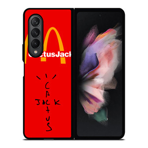 MCDONALD X TRAVIS SCOTT CACTUS JACK Samsung Galaxy Z Fold 3 Case Cover MCDONALD X TRAVIS SCOTT CACTUS JACK Samsung Galaxy Z Fold 3 Case Cover