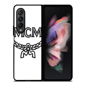 MCM WORLDWIDE WHITE Samsung Galaxy Z Fold 3 Case Cover