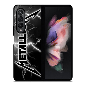 METALLICA ROCK BAND LIGHTNING Samsung Galaxy Z Fold 3 Case Cover