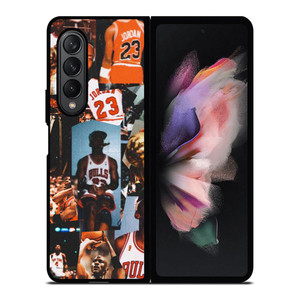 MICHAEL JORDAN RETRO COLLAGE Samsung Galaxy Z Fold 3 Case Cover