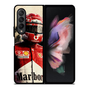 MICHAEL SCHUMACHER FERRARI F1 Samsung Galaxy Z Fold 3 Case Cover MICHAEL SCHUMACHER FERRARI F1 Samsung Galaxy Z Fold 3 Case Cover