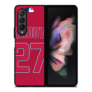 MIKE TROUT LOS ANGELES ANGELS MLB Samsung Galaxy Z Fold 3 Case Cover MIKE TROUT LOS ANGELES ANGELS MLB Samsung Galaxy Z Fold 3 Case Cover