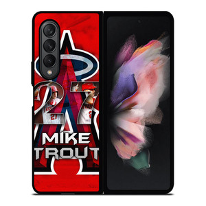 MIKE TROUT LOS ANGELES ANGELS Samsung Galaxy Z Fold 3 Case Cover MIKE TROUT LOS ANGELES ANGELS Samsung Galaxy Z Fold 3 Case Cover