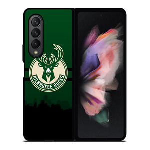 MILWAUKEE BUCKS NBA SKYLINE Samsung Galaxy Z Fold 3 Case Cover