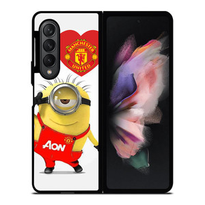 MINIONS LOVE MANCHESTER UNITED Samsung Galaxy Z Fold 3 Case Cover