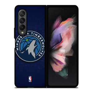MINNESOTA TIMBERWOLVES BASKETBALL NBA Samsung Galaxy Z Fold 3 Case Cover MINNESOTA TIMBERWOLVES BASKETBALL NBA Samsung Galaxy Z Fold 3 Case Cover