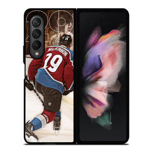 NATHAN MACKINNON COLORADO AVALANCHE Samsung Galaxy Z Fold 3 Case Cover